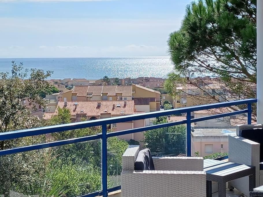 Plain-Pied, Terrasse, Piscine, Pleine Vue Mer, Plage A 6' A Pied, Parking, Wifi Fleury  Exterior photo